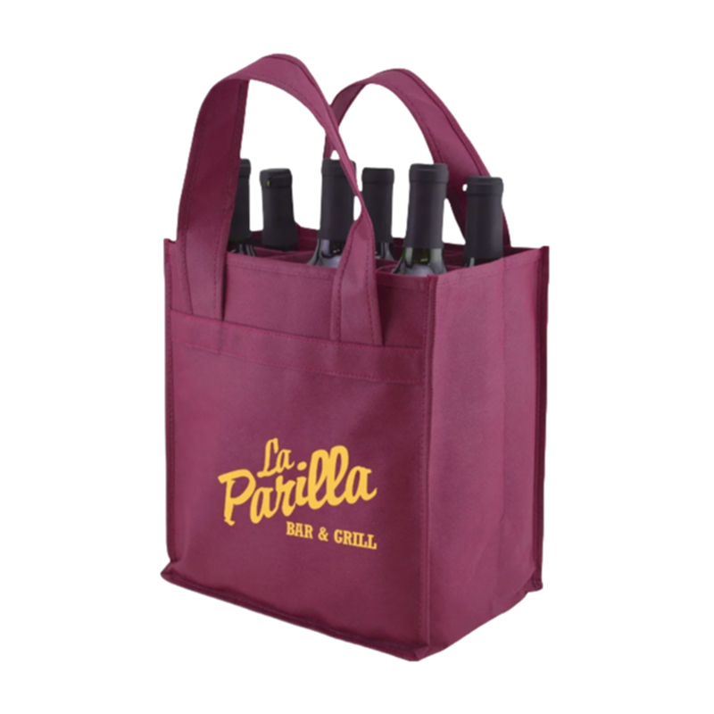 Bolsa de vino no tejida liviana
