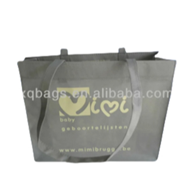 Bolsa de compras de mano no tejida