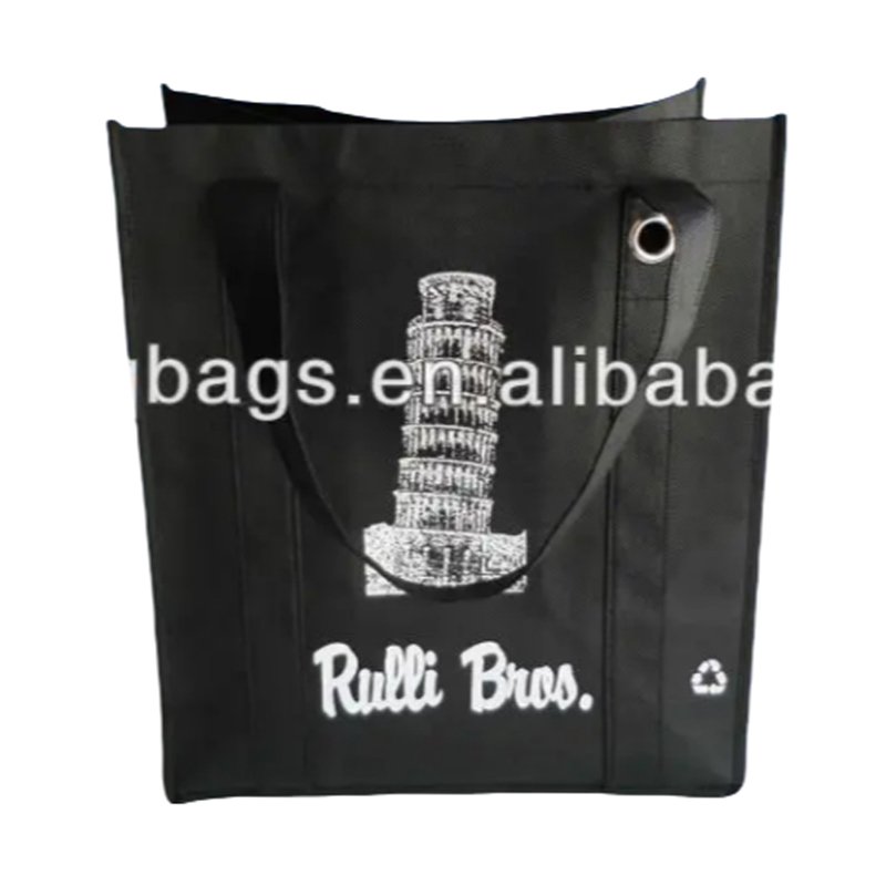 Bolsa de compras de mano no tejida liviana