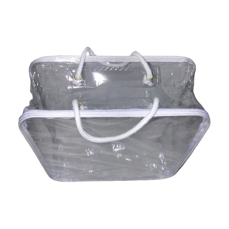 Bolsa de almacenamiento de manta transparente