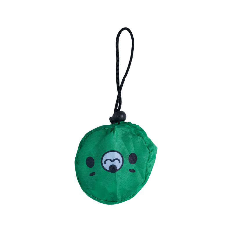 Lindo bolso de compras con chaleco de poliéster