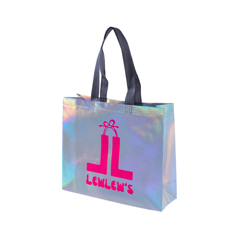 Bolsa de vino no tejida brillante ecológica